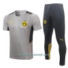 Camiseta De Entrenamiento BVB Borussia Dortmund 2022-23 Gris Claro - Hombre